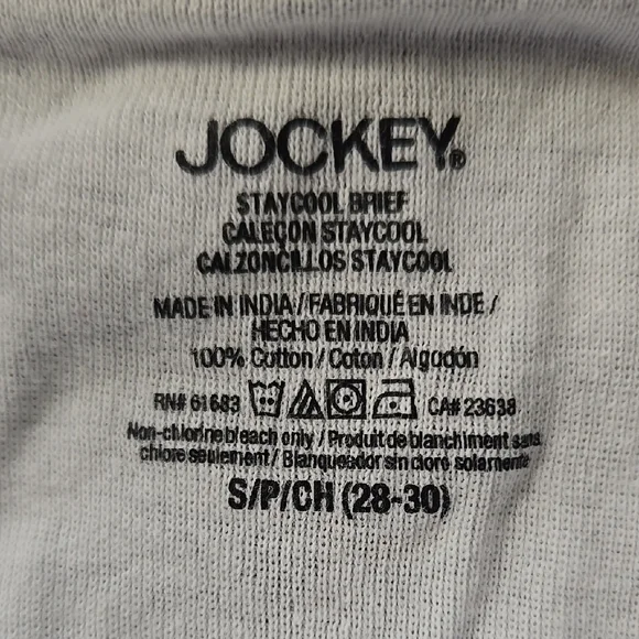 Jockey White Briefs with Classic Style and Soft Cotton-Like Texture - Picture 2 of 3